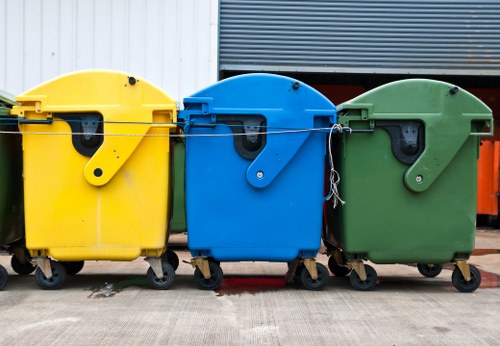 Local regulations signage for construction waste