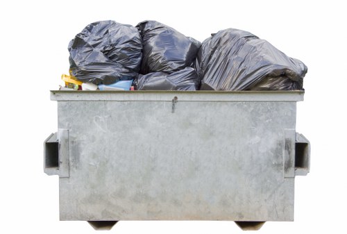 Parsons Green skip hire container