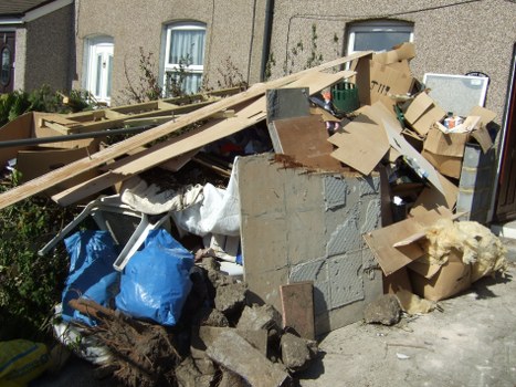 Professional rubbish removal team at work in Parsons Green
