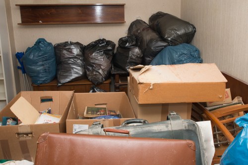 Efficient waste disposal with commercial skip